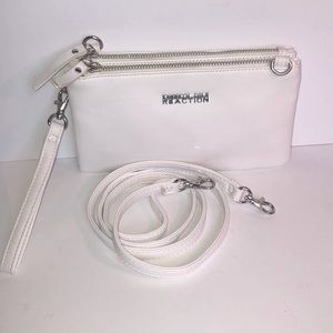 Kenneth Cole convertible wristletclutch X-body bag